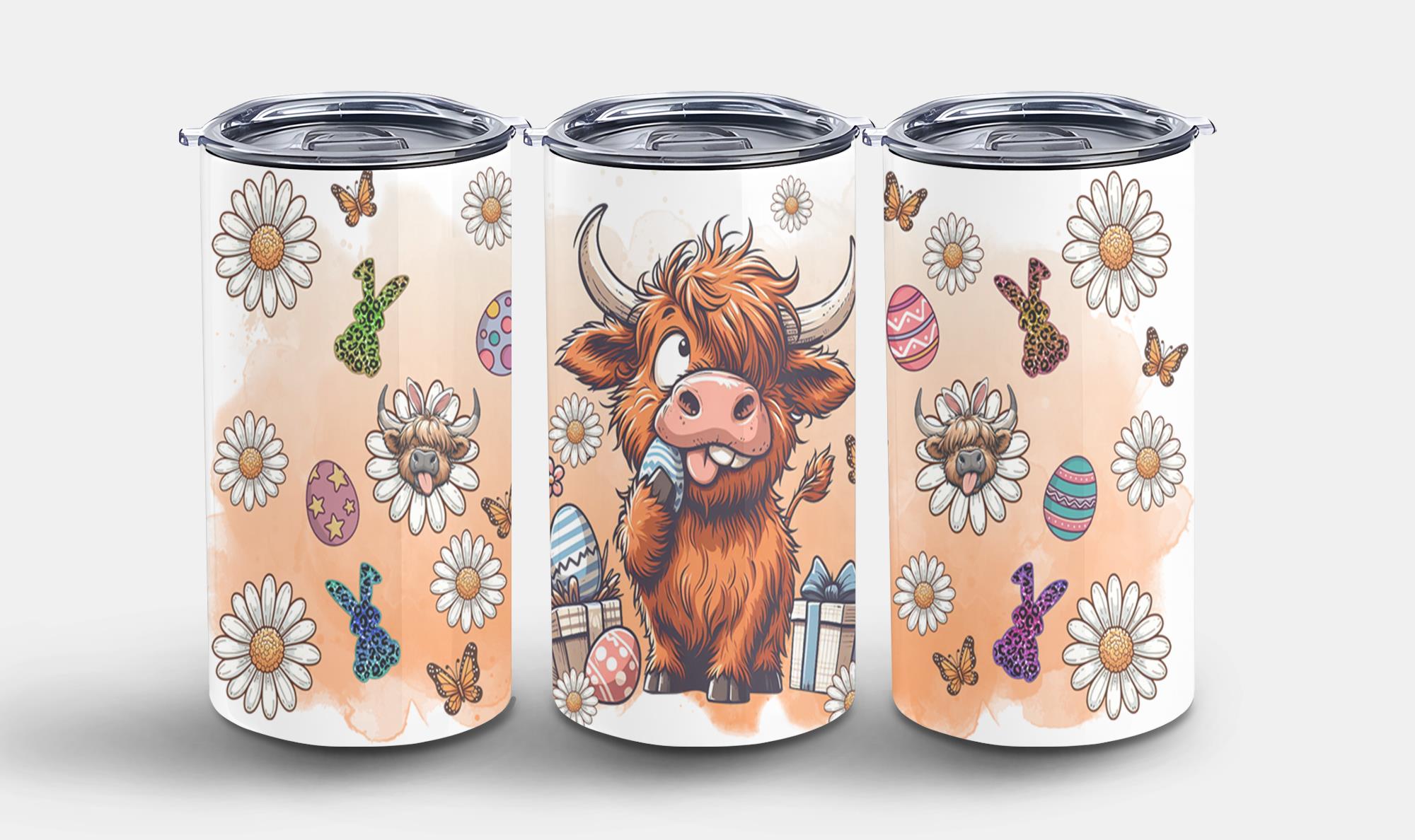 Highland Cow Easter-10384